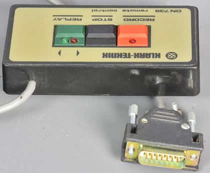 Klark Teknik-Remote control for DN735 recorder